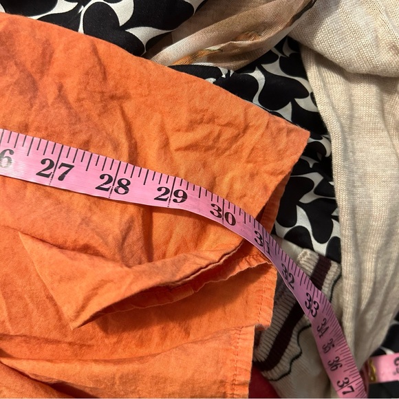 Free People All About Tiers Midi Skirt Swing Orange XS - Picture 9 of 10